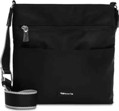 Produktbild von Tamaris Handtasche 33531100, Schwarz, minimalistisch, 25x28x3 cm, Schultergurt 140 cm