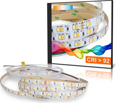 Produktbild von LED Strip 2835 TUNABLE WHITE (2700-6000K) CRI 92 72W 5 Meter 24V IP20