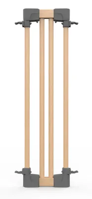 Produktbild von GEUTHER Yoko Verbreiterung 20 cm für Konfigurationsgitter | Holz | kompakte Erweiterung für Kinderschutzgitter