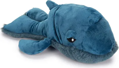 Image de Jouet pour chien Beeztees en peluche sans couineur, motif : baleine Ivan 34 cm
