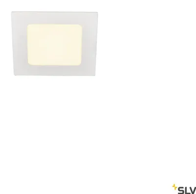 Zdjęcie produktu dla Lampa wpuszczana LED Senser płaska biała kątowa 11,5 cm 6W 3000K ciepła biel