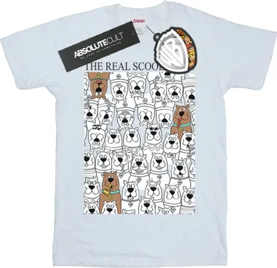 Produktbild von Scooby Doo - "The Real Scooby Doo" T-Shirt für Herren BI45005 (S) (Weiß)