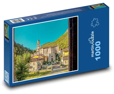 Obrázok produktu pre Puzzle 1000 Pohľad na Talianske Garessio - martinpuzzle