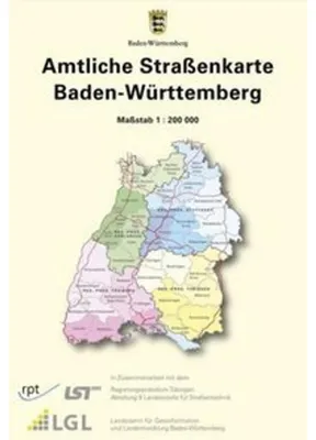 Produktbild von Amtliche Straßenkarte Baden-Württemberg