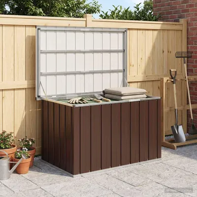 Obrázok produktu pre vidaXL Záhradný úložný box hnedý 109 x 67 x 65 cm