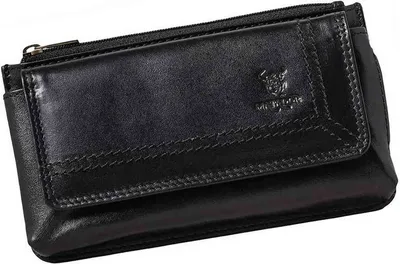 Produktbild von MATADOR BRISBANE Leder Universal Handytasche Klett 6.9 Zoll Schwarz