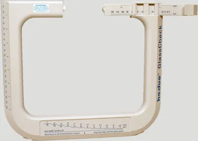 Produktbild von hedue GlassCheck - exaktes Messen von Glasstärken