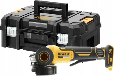 Zdjęcie produktu dla Akumulatorowa szlifierka kątowa DeWALT DCG406NT 125 mm, 18 V, bez akumulatora i ładowarki - w walizce