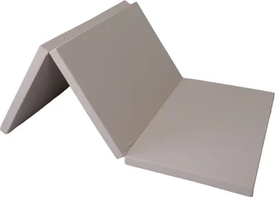 Image de Matelas de gymnastique en trois parties 180x100x5cm Beige