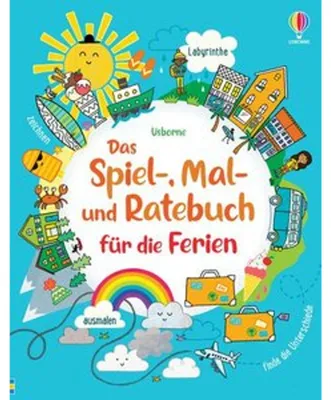 Obrázok produktu pre Das Spiel-, Mal- und Ratebuch für die Ferien