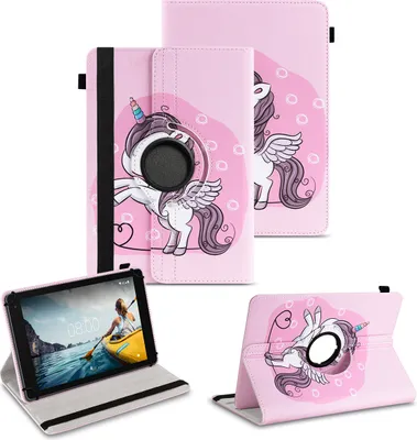 Produktbild von Tablet Hülle für Medion Lifetab E10713 E10421 E10512 Schutzhülle Case DrehbarFarben:Motiv 16