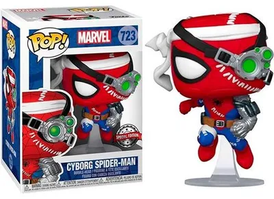 Produktbild von Funko Pop! Marvel - Cyborg Spider-Man #723 Exclusive