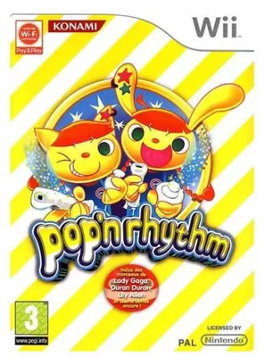 Obrázek produktu pro Nintendo Games Wii Pop'n Rhythm Selects, vícebarevné, PAL. Vícebarevné, PAL
