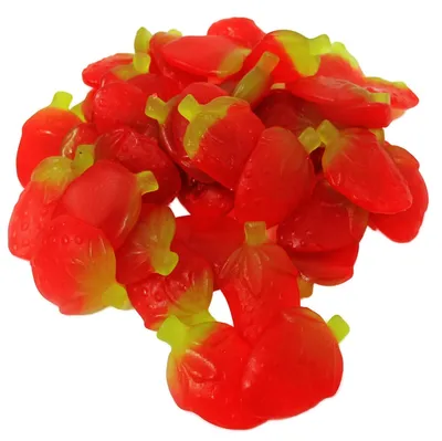 Immagine prodotto di Gomme alla frutta alla fragola al gusto fruttato e delizioso di fragola 1000g