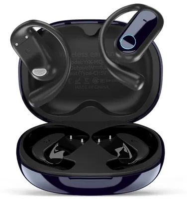 Obrázek produktu pro Sluchátka s umělou inteligencí pro překlad, sluchátka pro překlad v reálném čase, 144 jazyků, překladová sluchátka, Bluetooth, otevřená sluchátka, překladač, dotykový displej