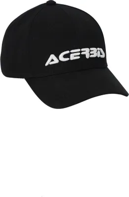 Image de ACERBIS casquette noire en coton avec logo