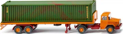 Produktbild von Wiking LKW Magirus Eckhauber Flachpritschen-SZ Cont. Moskau 055405