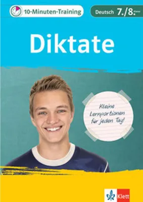 Produktbild von 10-Minuten-Training Deutsch Rechtschreibung Diktate 7./8. Klasse