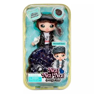 Obrázek produktu pro Na! Na! Na! Překvapení 2v1 Pom Doll Glam - Maxwell