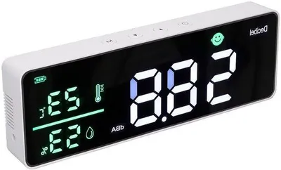 Immagine prodotto di Misuratore di volume con display LED da 28 cm con indicazione di temperatura e umidità