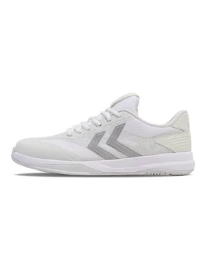 Produktbild von Hummel Dagaz V Indoor Hallenschuhe Handballschuhe Sportschuhe weiß/beige/grau 226292-9288, Schuhgröße:41 EU