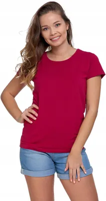 Immagine prodotto di Moraj - T-shirt rosso - Maglietta da donna, taglia S - Maglietta in cotone - T-shirt a maniche corte