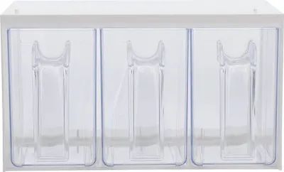 Image de Westmark Roma Rechteckig Dispensor 3 l Transparent - Weiß 1 Stück(e) (73052260)