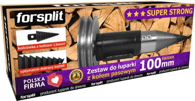 Image de perceuse-fendeuse 100 mm avec poulie / ZK3P-100K2-Kit