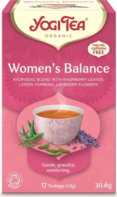 Immagine prodotto di TÈ PER DONNE -WOMEN BALANCE (17 x 1,8 g) 30,6 g - TÈ JOGI