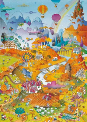 Produktbild von Heye Puzzle By The Field, 1000 Teile, 1000 Stück(e), Kunst