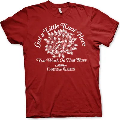 Produktbild von Got a Little Knot Here T-Shirt - Small - TangoRed