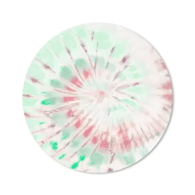 Produktbild von MuchoWow® Mauspad Mousepad Krawattenfärbung - Hippie - Grün 30x30 cm - Mousepads - Maus Mat - Pad - Mausunterlage - Tischunterlage - Schreibtischmatten