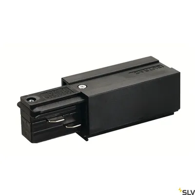 Produktbild von SLV 145510 EUTRAC Einspeiser links schwarz