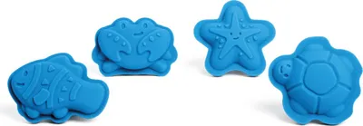 Image de Moules à sable Bigjigs bleu océan de caractère