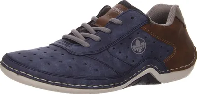 Produktbild von Rieker Schnürhalbschuhe bequem in blau, Gr. 43