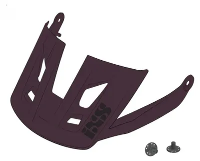 Image de Visière + Pins Trigger AM - Raisin - S/M