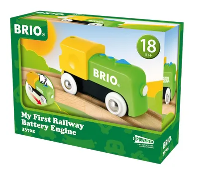 Produktbild von BRIO - 33705 - Meine erste Stapellokomotive - Holzspielzeug