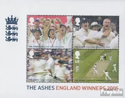 Produktbild von Briefmarken Großbritannien 2005 Mi Block27 (kompl.Ausg.) postfrisch Kricket