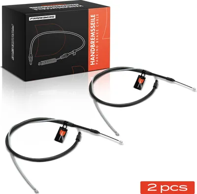 Imagen del producto de Freno de estacionamiento mecánico de cable, modelo Frankberg, para eje trasero, compatible con ambos lados, para Citroën C3 I Pluriel HB FC, modelos de 2002 a 2010