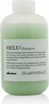 Productafbeelding van Davines ESSENTIAL HAIRCARE MELU Shampoo, 250 ml, Shampoo, Niet voor professioneel gebruik, Geschikt voor vrouwen, Voor beschadigd haar, Geschikt voor alle haarkleuren