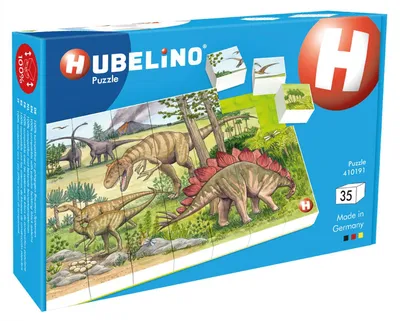 Produktbild von Hubelino Dinosaurier Welt Baustein Puzzle 35 Teile Kinder Spielzeug