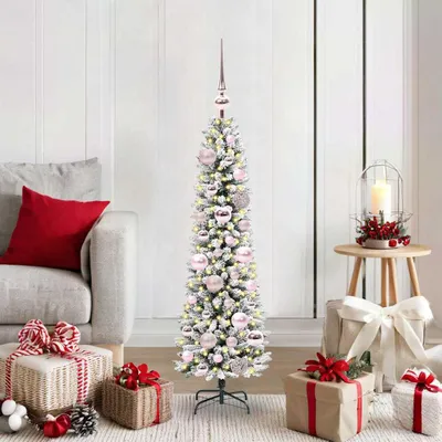 Zdjęcie produktu dla Maison Exclusive - Sztuczne drzewko świąteczne, białe, 120 cm