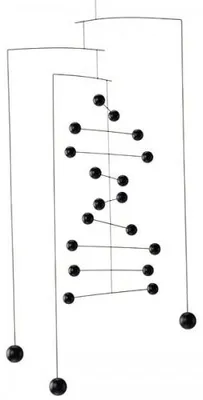 Produktbild von Flensted Mobiles Mobile Kontrapunkt Schwarz
