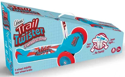 Imagen del producto de Step Trail Twist azul: patinete infantil con ruedas robustas