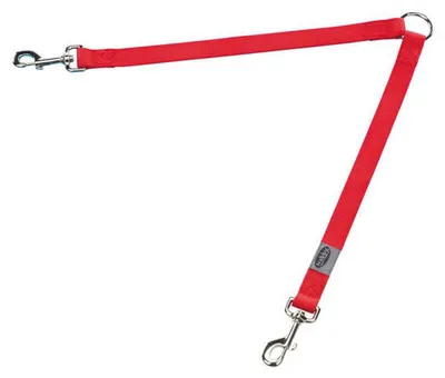Obrázok produktu pre Nobby vodítko "Classic" D: 2 x 45 cm, Š: 25 mm červená
