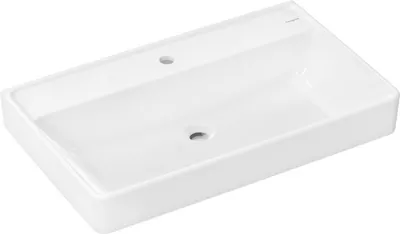 Obrázek produktu pro Umyvadlo Hansgrohe Xanuia Q 800x480 mm s otvorem pro baterii bez přepadu, SMC bílá, 61138450