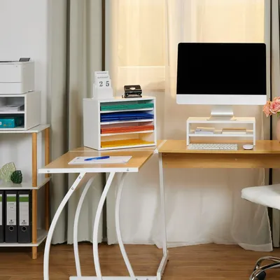 Produktbild von Monitorständer mit Ablagefläche - Ergonomisch, platzsparend
