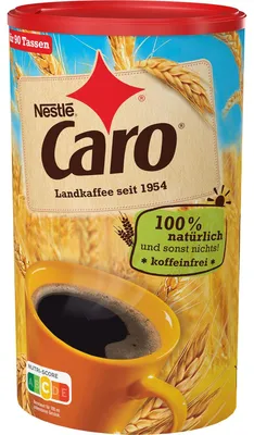 Obrázek produktu pro Nestlé Caro Landkaffee rozpustná Landkaffee bez kofeinu 200g