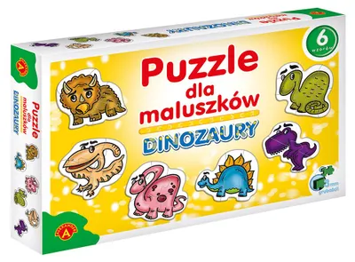 Produktbild von Puzzle für Kleinkinder Dinosaurier 05424