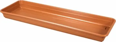 Obrázek produktu pro Podmiska pod truhlík LOBELIA plastová terakota 60cm